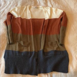 Madewell Kent Colorblock Cardigan